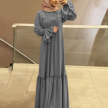 Elegantiškas Kaftan Juoda Abaja Dubajus 2021 Musulmonų Suknelė Suknelė Caftan Islamo Drabužių Mados Bangladešas Ilgai Hijab Vakarinę Suknelę