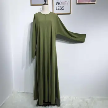 Elegantiškas Musulmonų Abaja Suknelės Cardigan Diamond KimonoLong Skraiste, Chalatai Jubah Dubajus Vestidos Artimųjų Rytų Eid Ramadanas Islamo Malda