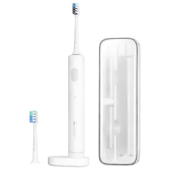 Elektriniai dantų šepetėlis Xiaomi Dr. Bei sonic elektros dantų šepetėlį drėgmei IPX7 2 valymo režimai, visiškai su pieštuku atveju