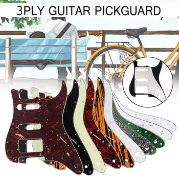 Elektrinė Gitara Pakrautas Pickguard Nulio Plokštė, skirta JAV/MEX už Fender už Stratocaster Strat 3 Sluoksnių HSS