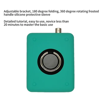 Elektroninės techninės Priežiūros Daugiafunkcinių Mini Kišeninis Skaitmeninis Oscilloscope USB Įkrovimo 120M Plotį, Nešiojamų