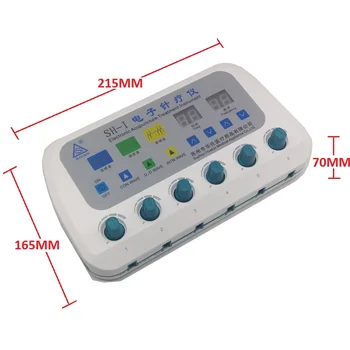 Elektros Akupunktūra Stimuliatorius Mašina SH-I Massager Kūno Priežiūros priemonės Su 6 Išėjimo Kanalas Elektro Stimuliacija Gydymo Priemonė