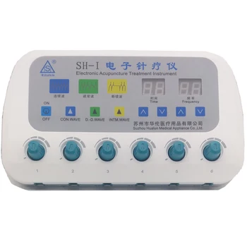 Elektros Akupunktūra Stimuliatorius Mašina SH-I Massager Kūno Priežiūros priemonės Su 6 Išėjimo Kanalas Elektro Stimuliacija Gydymo Priemonė