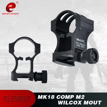 Elementas Taktinis Žibintuvėlis MK18 comp M2 Weaver Geležinkelių Wilcox Mount M2/M3 Picatinny AdapterTactical Mount Weaver Geležinkelių EX035