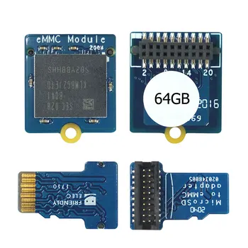 Emmsp modulis 8GB / 16GB / 32GB suderinama su Nanopi K1 Plius K2 M4 NEO4 M4V2