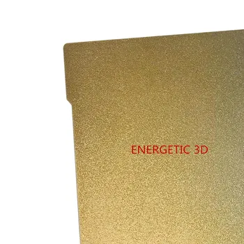 ENERGINGAS MK52 Magnetinio Karšto Lova Platforma,Aukso Dvigubo Sluoksnio Tekstūra/Sklandų PEI milteliniu spyruoklinio Plieno Statyti Plokštė Prusa