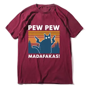 Envmenst medvilnės marškinėliai moterims 2020 metų vasaros Pew Pew Madafakas juokinga t-shirt mergaitė moterų drabužių dovana trumpas rankovės viršuje xs-3xl