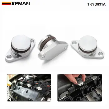 EPMAN 6 x 22 mm Aliuminio Swirl Flap Bungs W/Tarpikliai Pakeitimo Set +O-Žiedas, Skirtas BMW 3 ir 5 Serijos Įsiurbimo Kolektorius TKYD831A