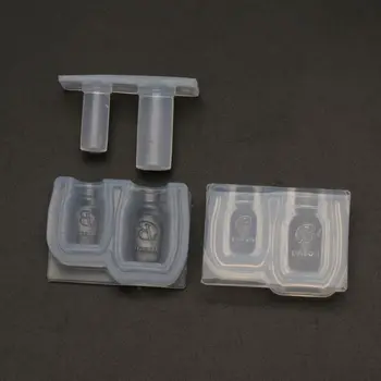 Epoksidinės Pelėsių Medaus Stikliniame Butelyje Pakabukas UV Dervos Lieti Pelėsių Miniture Maisto Žaisti Silikono Formos Papuošalai Priėmimo