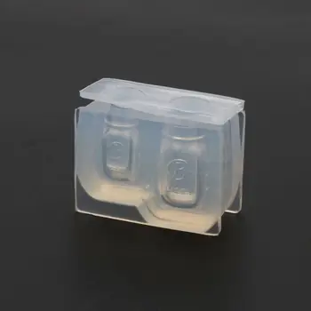 Epoksidinės Pelėsių Medaus Stikliniame Butelyje Pakabukas UV Dervos Lieti Pelėsių Miniture Maisto Žaisti Silikono Formos Papuošalai Priėmimo