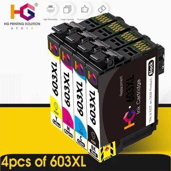 Epson 603XL 603 T603XL rašalo kasetės t603 Expression Home XP-3100 XP-4100 XP-2100 XP-2105 XP-3105 XP-4105 Spausdintuvo t603xl