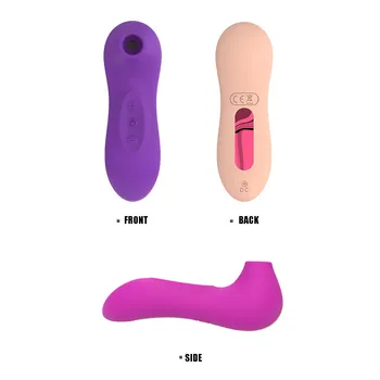 Erotiniai žaislai, Prekės, skirtos suaugusiųjų Mini Čiulpti Vibratorius Moterų Masturbacija Daugiau Spalvotas Daugiafunkcinis Vibracija massager sexshop