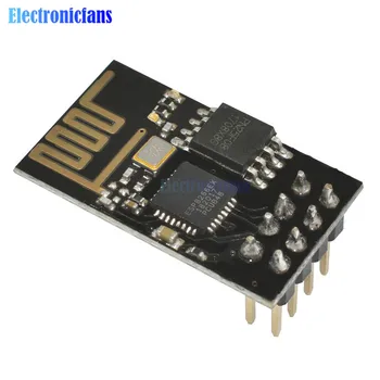 ESP8266 ESP01 ESP-01 RGB LED Valdiklis Adpater WIFI Modulis Arduino IDE WS2812 WS2812B 5050 16 Bitų Šviesos Žiedas Kalėdų 
