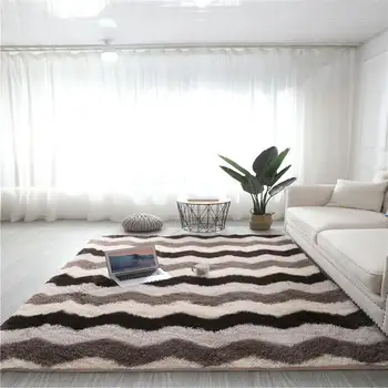 Europos ilgi plaukai mados miegamajame kiliminė danga bay lange naktiniai kilimėlį galima skalbti asmenybės antklodė Gradiento spalvos kambarį kilimas