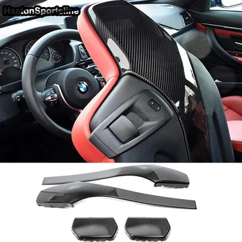 F80 F82 Anglies Pluošto Interjero Apdailos Apdaila Sėdynės Padengti BMW M3 M4~2017