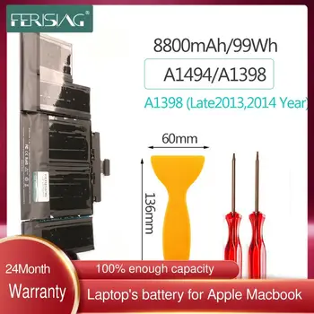 FERISING Naujas A1494 Nešiojamas Baterija Apple MacBook Pro 15 