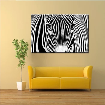 Filmo plakatas zebra serija didelio drobės spausdinti sienos meno modulinės tapyba ant apdaila aliejinių dažų dekoratyvinis nuotraukas