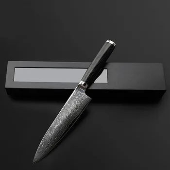 FINDKING naujas Mikata rankena damasko peilis 8 colių chef peilis 71 sluoksnių damasko plieno virtuvės peiliai kepimo įrankiai