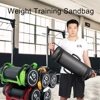 Fitneso Sandbag 5-30kg Svorio Kėlimo Treniruotės SandbagsFitness Įstaiga Pastate sporto Salė Sporto Raumenų Mokymo