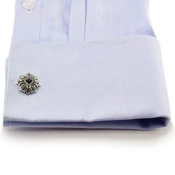 FLEXFIL derliaus Sparta stiliaus marškinėliai cufflink už vyrai dizaineris Manžetai nuorodą Mygtuką vyrų Aukštos Kokybės Manga kristalų Vestuvių