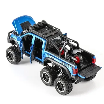 Ford Raptor Berniukas Žaislo Modelis Lydinio Visureigis