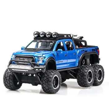 Ford Raptor Berniukas Žaislo Modelis Lydinio Visureigis