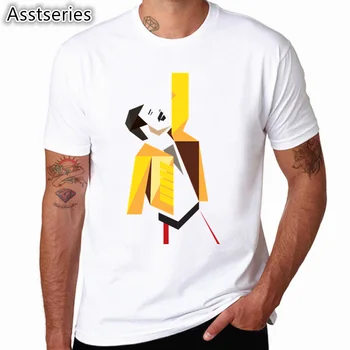 Freddie Mercury Karalienė Juosta T-Shirt Mens Hip-Hop, Rokas Hipster Marškinėliai Atsitiktinis Tshirts harajuku Viršuje Tees HCP4535