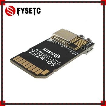 FYSETC 1pcs SD-WIFI su Kortelių Skaitytuvas Modulis paleisti ESPwebDev Borto USB serijos lustas Bevielio Perdavimo Modulis S6 F6