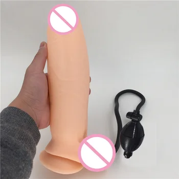 Gaidys Spintelę Pripučiamas Penis Butt Plug reguliuojamas Siurblys Dildo gyvis Analinis kaištis Realus masturbacija Moterims Gėjų Sekso Produktas