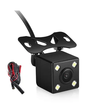 Galinio vaizdo Atsargine Kamera 2,5 mm AV-IN Car DVR Kamera Black Box Diktofonas Brūkšnys Cam Dual Įrašymo Aux Stereo 5 pin Vaizdo dfdf