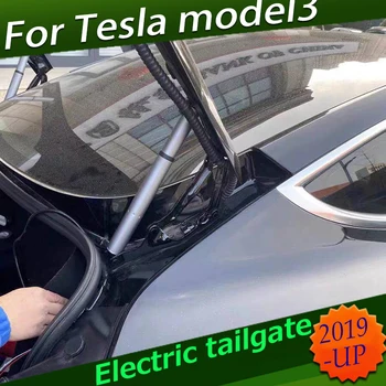 Galinių durų Elektrinis liemens Tesla Model 3 2019 2020 2021 modifikuotas Elektrinis bagazines dangtis bagazines dangtis automobilio modifikacija, automatinė kėlimo