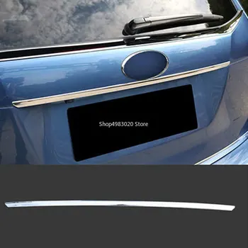 Galinių Durų Uodega Vartų Įkrovos Bagažinės Chrome Apdaila Padengti Subaru Forester 2013 2016 2017 2018 Automobilių Optikos Reikmenys