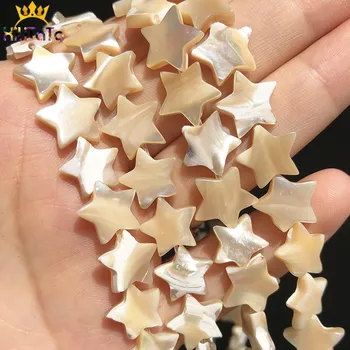 Gamtos Shell Perlų Karoliukų, Žvaigždučių Formos Prarasti Tarpiklis Karoliukai Papuošalai Priėmimo 