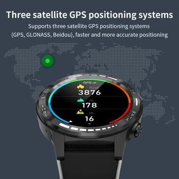 Gandley M7C Smartwatch GPS Aukštimatis, Barometras, Kompasas Vyrai Moterys Lydinio IP67 atsparus Vandeniui Lauko Fitneso Smart Žiūrėti