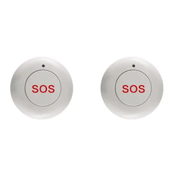 GauTone Belaidžio SOS Mygtuką, Protingo Namo Vartų Saugumo Doorbell Panikos Avarinio mygtukas 433MHz Namų apsaugos nuo Įsilaužimo Signalizacijos Sistemos