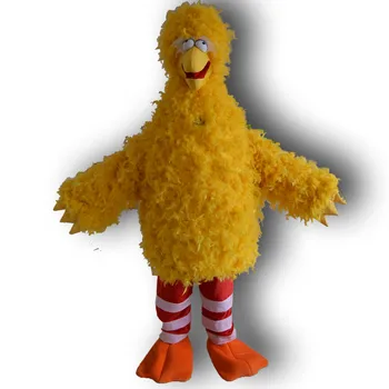 Geltona Plunksna Sponge Kūno Suaugusiųjų Didelis Paukštis Talismanas Kostiumai Juokinga Talismanai Fancy Dress Cosplay Temą Mascotte Karnavalas Kostiumas