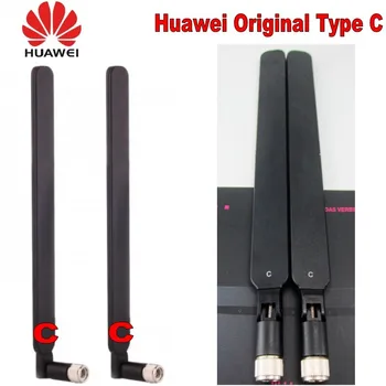 Genuines Huawei C tipo 4G LTE Išorinės Antenos SMA Jungtis HUAWEI B315 B593 B715 E5186 B310 B612 Belaidžio Vartai 2VNT