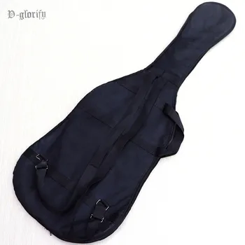 Gera elektrinė bosinė gitara bag Kuprinė Atspari Vandeniui poliesterio medžiagos minkštą gitaros dėklą dangtelio viduje 5mm Pearl medvilnės