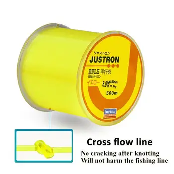 Geriausia Vienagijai siūlai Nailono Eilutę 500m Fluoridų Padengtas Žvejybos Masalas Linijos Dydis 0,6#-8.0# Super Minkštas žvejybos įrankiai, Žvejybos Linija