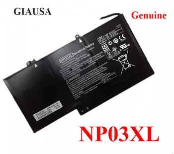 GIAUSA Originali NP03XL baterija HP Pavilion X360 13-A010DX TPN-Q146 TPN-Q147 TPN-Q148 HSTNN-LB6L 760944-421 NP03 Baterija