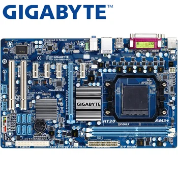 GIGABYTE GA-780T-D3L Darbastalio Plokštė 760G Socket AM3+ DDR3 16G ATX Už AMF FX/Phenom II/Athlon II Originalus Naudojami