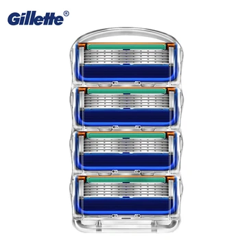 Gillette Fusion 5 Vyrų Skustuvo Rankena su Blade Papildymas Vadovas Skutimosi Skustuvų Peiliukai už Facail Barzda Priežiūros Saugos Plaukų Šalinimo