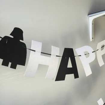 Gimtadienio Reklama Vader Star Šalies Karai Apdailos Prekių Laišką Reklama Vaikų Kambario Dekoracija Su Gimtadieniu