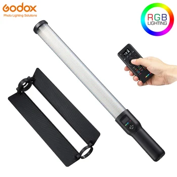 Godox LC500R RGB LED Light Stick minkštas 2500K-8500K Bi-Color Spalvotas Apšvietimo Efektai CRI 96 TLCI su Nuotolinio Valdymo Barndoor