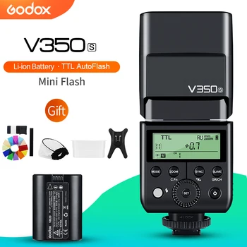 Godox V350S TTL HSS 1/8000s Flash Speedlite su integruota 2000mAh Li-ion Baterija Sony A77, A77II, A7R