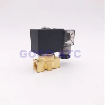 GOGO 2 būdas Žalvario vandens solenoidinis vožtuvas, 0bar žemo slėgio pradėti G1/4