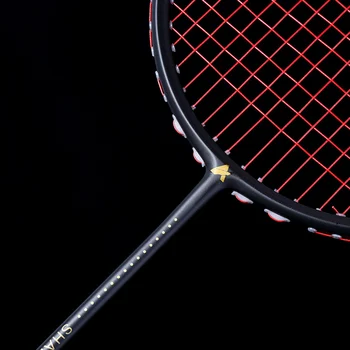 Grafito Vieną Badmintono Raketės Profesionaliems Anglies Pluošto Badmintono Raketės su Krepšys ASD88
