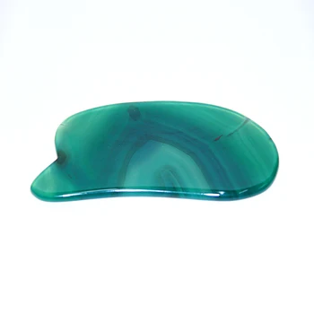 Green Crystal massager guasha valdybos Masažas kvarco grožio Guasha Valdybos crystal masažas