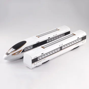 Greitųjų traukinių Harmonijos lydinio automobilių Fuxing greitųjų traukinių bėgių dinaminio modeliavimo diecast žaislo modelis berniukas gimtadienio dovana rinkti