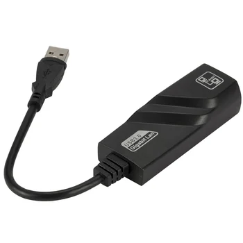 Grwibeou Laidinio USB 3.0 Gigabit Ethernet RJ45 LAN 1000 Mbps Tinklo Plokštę, 